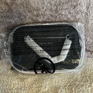 Black and Grey Crossbody Bag